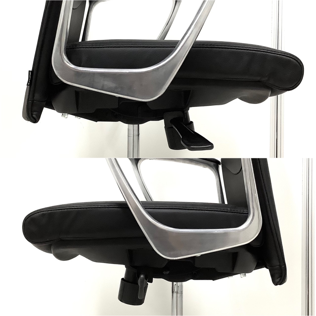 車椅子　美品 中古】CEシリーズ CE68SX-P794 オカムラ/okamura 肘付ハイバック