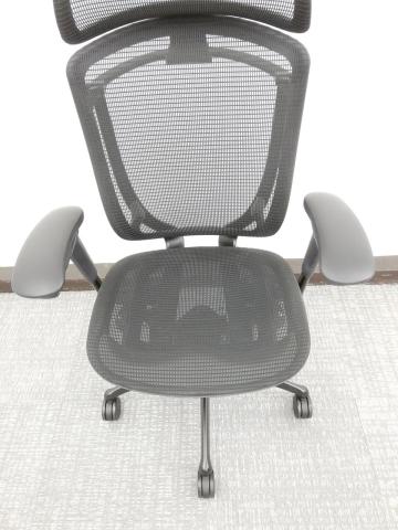【中古】コンテッサ セコンダ CC81MR　FPG1 オカムラ/okamura 肘付ハイバックチェア 303251
