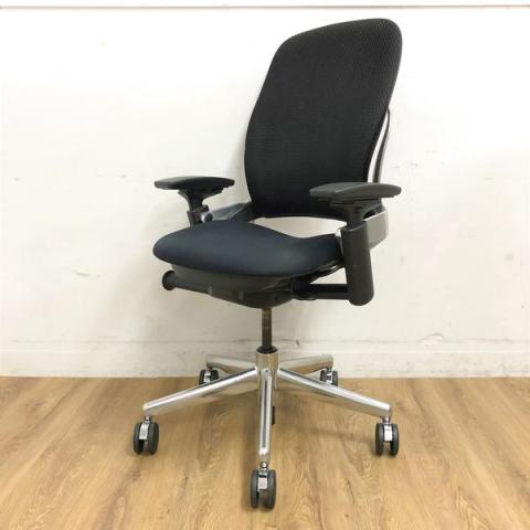 【中古】リープV2 46216189C Steelcase/スチールケース 肘付ハイバックチェア 366912