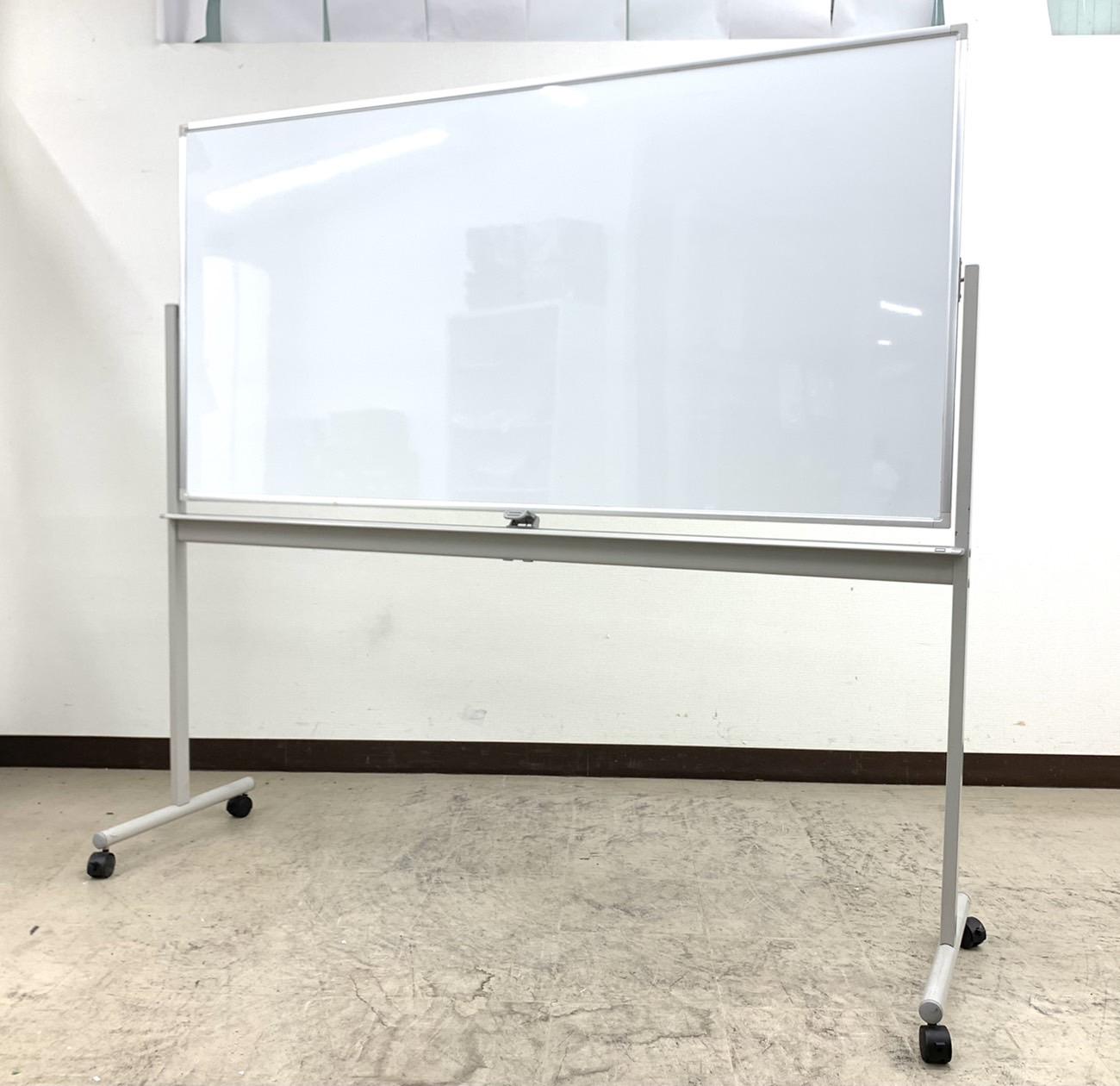 【久々入荷】横幅1800㎜の大型ホワイトボード　キャスター付きで移動もラクラク、ストッパーも付いて固定も安心◆ウチダ製【RP】
                        その他シリーズ
                                    中古
            