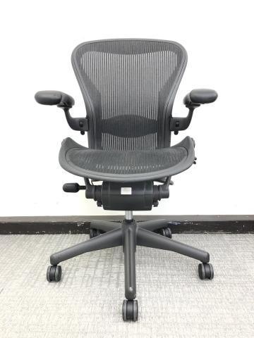 【中古】アーロンチェア Herman Miller/ハーマンミラー 肘付ハイバックチェア 367119