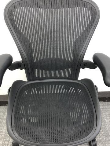 【中古】アーロンチェア Herman Miller/ハーマンミラー 肘付ハイバックチェア 367119