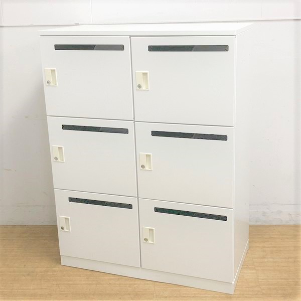 コクヨ イノンシリーズ 6人用パーソナルロッカー 　NPLH-6XM59SAW コクヨ イノンシリーズ 6人用パーソナルロッカー NPLH-6X59SAWN