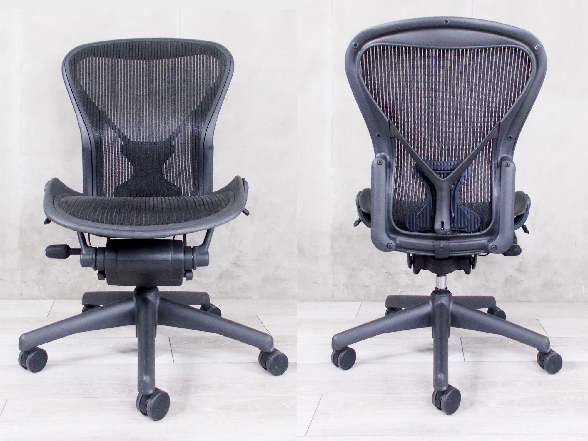 ハーマンミラー アーロンチェア USED 中古】アーロンチェア Herman Miller/ハーマンミラー 肘付