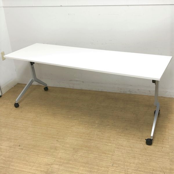 【大量入荷！！】平行スタックテーブル　ホワイト天板　幕板無し　棚無し　内田洋行　パラグラフシリーズ【京都・滋賀・大阪】
                        パラグラフテーブル
                                    中古
            