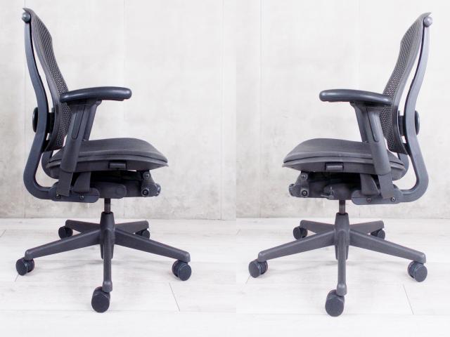 中古】セラチェア Herman Miller/ハーマンミラー 肘付ハイバックチェア 