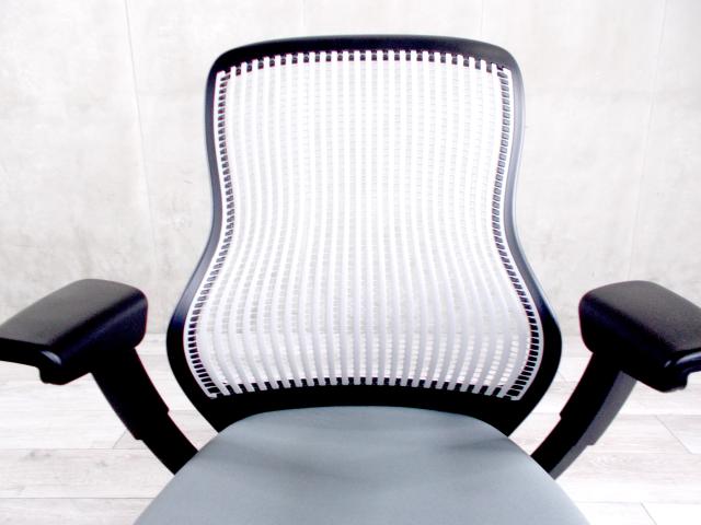 【中古】ジェネレーション チェア Knoll/ノール 肘付ハイバックチェア 371037