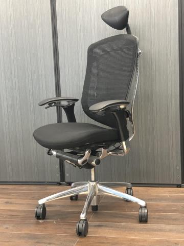 中古 コンテッサチェア Cm52ab Fbf1 オカムラ Okamura 肘付ハイバックチェア 中古オフィス家具ならオフィスバスターズ