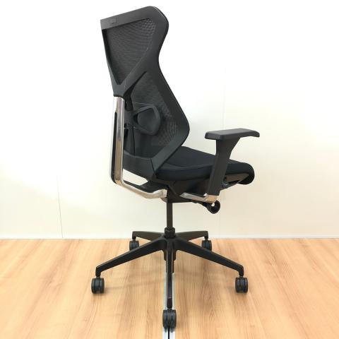 【中古】セクア KG-367JB-TTT1 イトーキ/ITOKI 肘付ハイバックチェア 372048