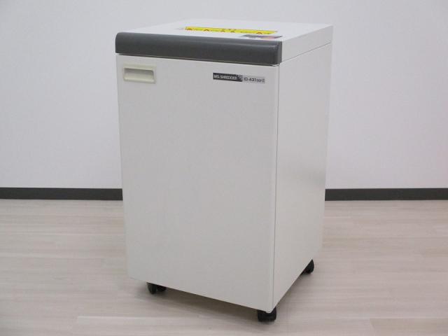 【細断枚数55枚！】【同時に大量の紙を裁断可能】高機能シュレッダー【セキュリティ】明光商会　MS-ID431SEFⅡ
                        IDシリーズ
                                    中古
            