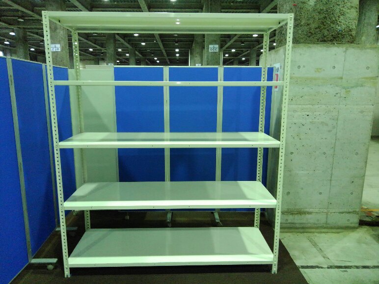 オカムラのW1800の中古ラックが1台入荷しました！！　耐荷重：段/150kg　ボルトレスなので組立も簡単！ ！
※マテハン本舗の中古商品は、千葉県柏市に在庫がございます。
                        その他シリーズ
                                    中古
            