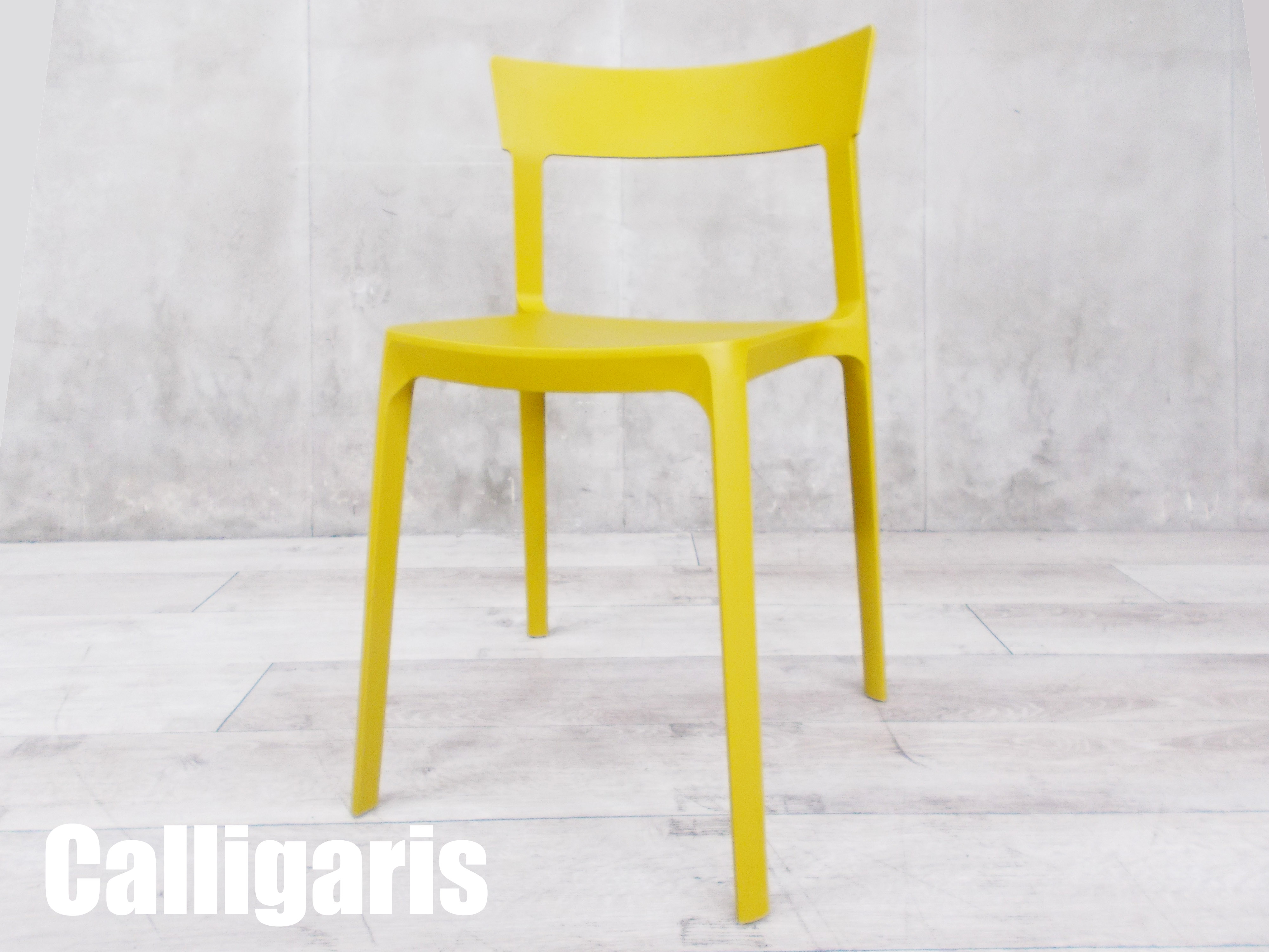 Calligaris/カリガリス　 スキン ダイニングチェア ／ SKIN Dining chair　イタリア　マッドマスタードイエロー　1脚20,020 (税込)
                        その他シリーズ
                                    中古
            