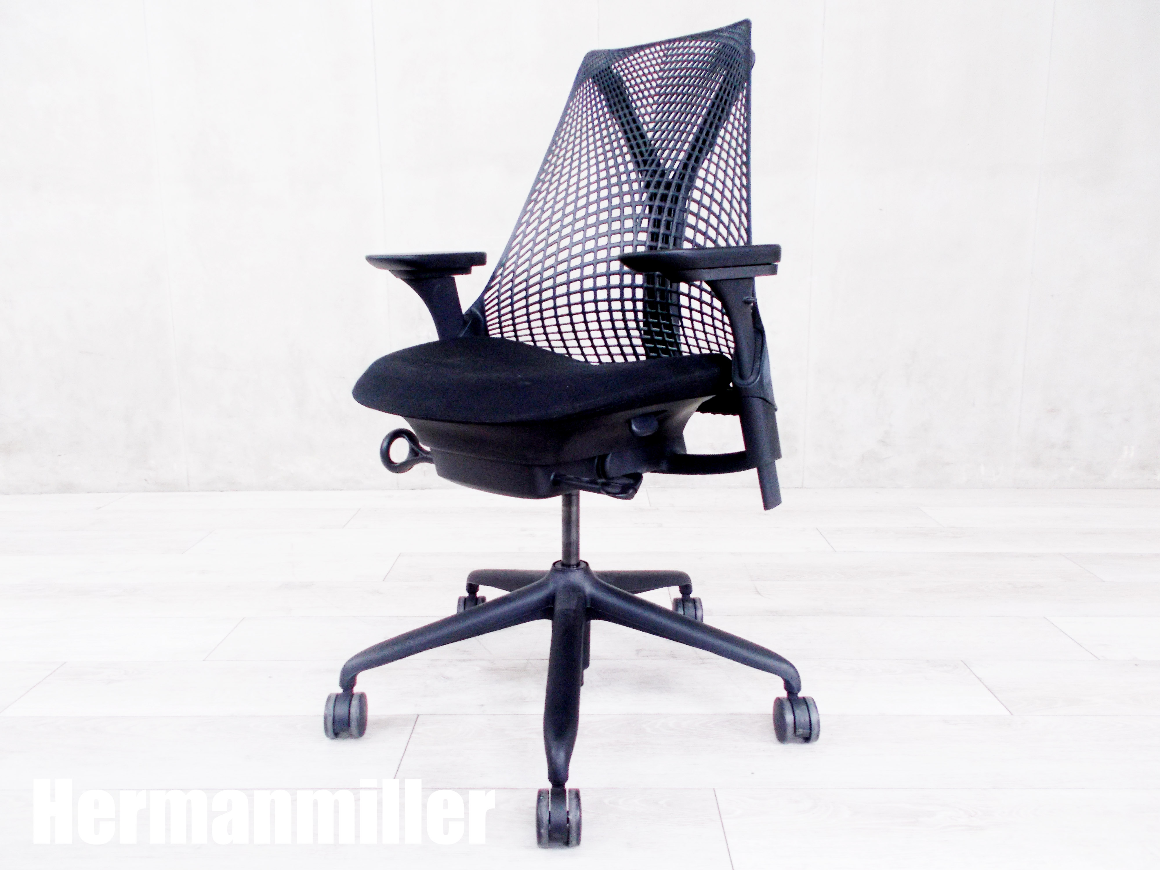 中古】セイルチェア Herman Miller/ハーマンミラー 肘付ハイバック