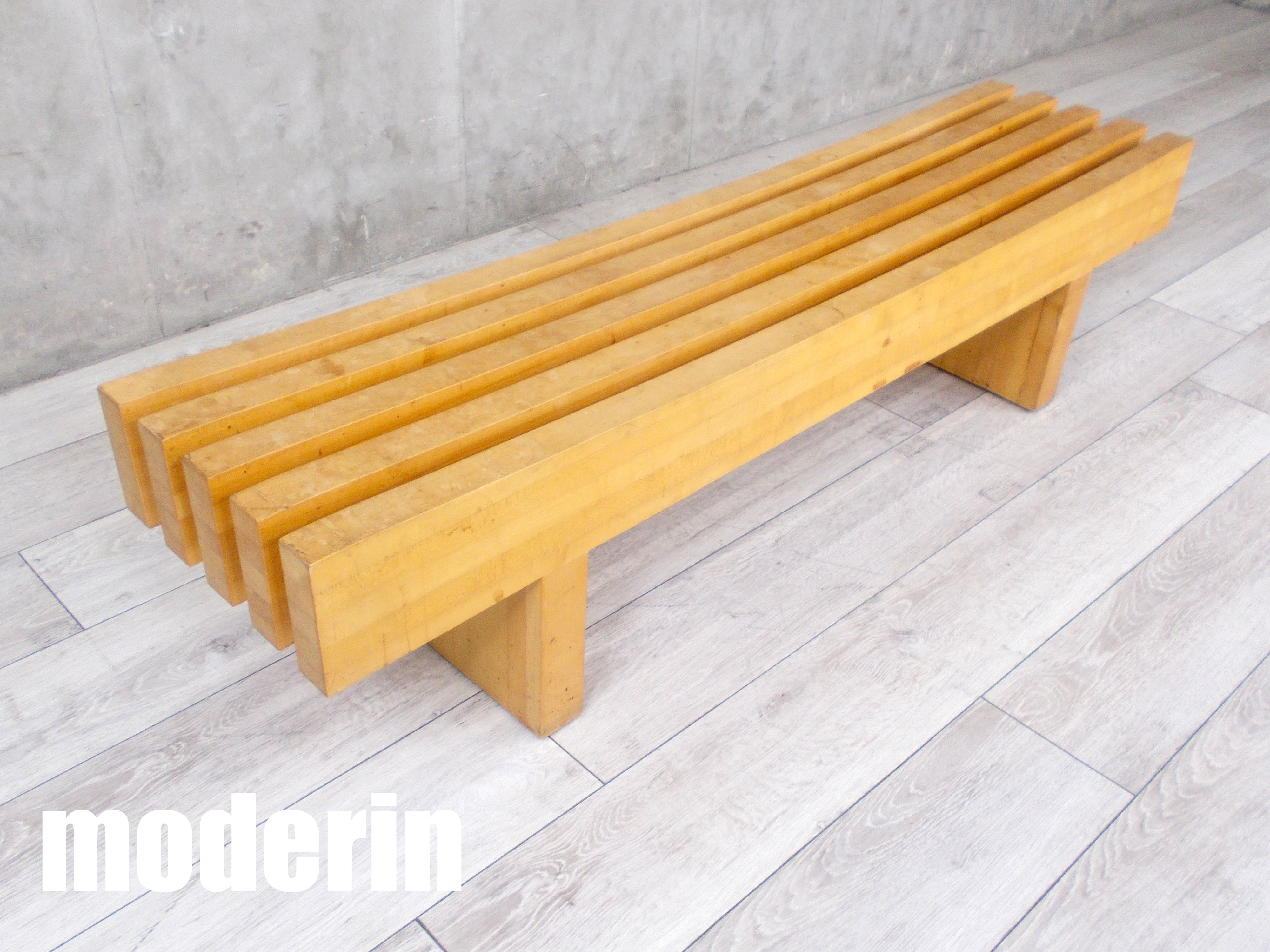 unknow　無垢木製ベンチ　ジャパニーズモダン　北欧
                        その他シリーズ
                                    中古
            