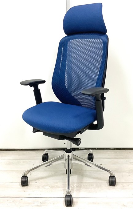 【KS】2020年製！今オカムラで一番人気！売れ筋のワーキングチェア！　シルフィチェア　可動肘　自宅にも合うお洒落なカラー！
                        シルフィー
                                    中古
            