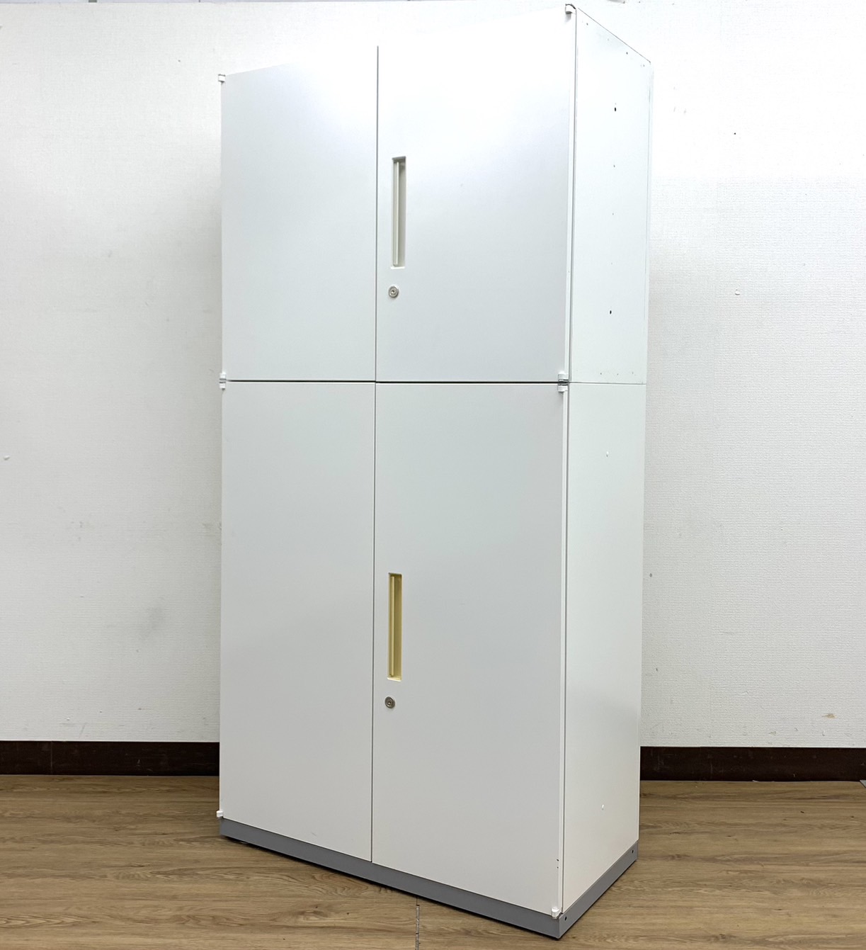 【2台入荷】【状態要考慮】ちょうど良い高さ1800ｍｍA４ファイル5段収納OK⇒上下両開き書庫セット◆イナバ製TF【RP】
                        TF
                                    中古
            