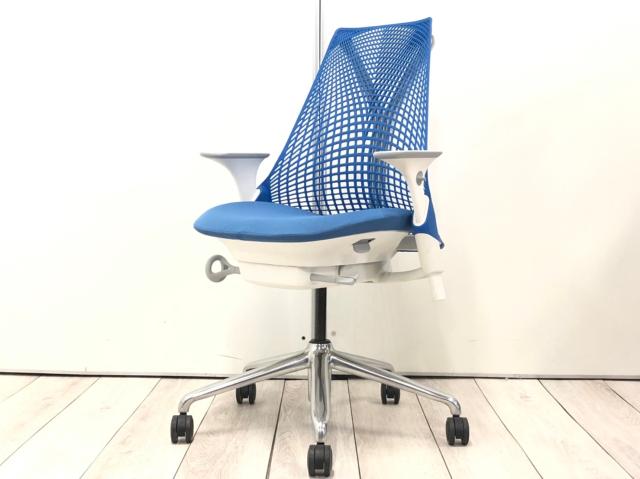 【Flowind】ハーマンミラー　セイルチェア　ブルー Flowind様専用】ハーマンミラー セイルチェア ブルー - メルカリ