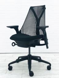 2018年製！ SAYL Chairs フルアジャスタブルアーム　可動肘 前傾チルト付き　ブラック　倉庫在庫品【OI】2580