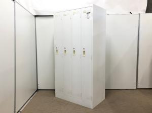 【2台入荷！】白色のロッカー！！更衣室に新しい風を！■コクヨ/LKW/ホワイト