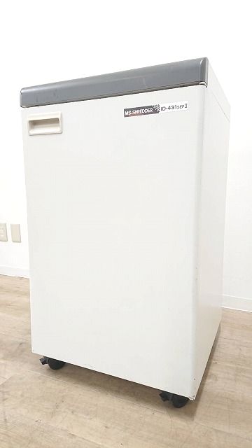 【最大裁断枚数55枚のパワーシュレッダー】■明光商会　ID431SEF２　シュレッダー
                        IDシリーズ
                                    中古
            