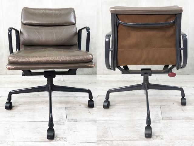 中古】イームズ ソフトパッド Herman Miller/ハーマンミラー 肘付