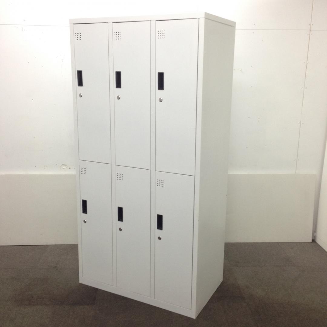 【訳アリ】【5台限定！！】【お求めやすいホワイトロッカー】6人用ロッカー　カギ無し　
                        その他シリーズ
                                    中古
            