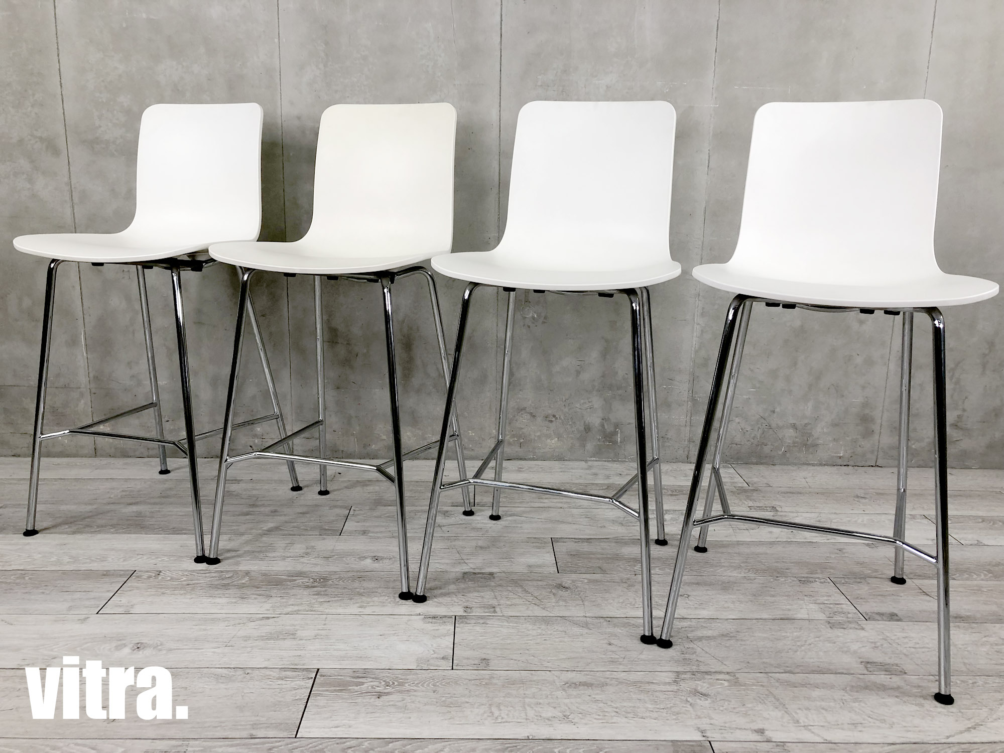 【4脚セット】vitra/ヴィトラ　HAL Stool High / ハル スツール　ハイチェア　ハイスツール　ジャスパーモリソン※NC倉庫在庫
                        HALシリーズ
                                    中古
            