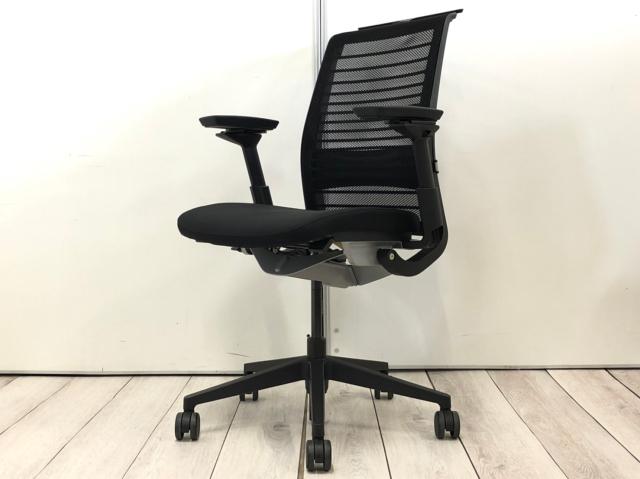 【中古】シンクチェア（2015年以降モデル） Steelcase/スチールケース 肘付ハイバックチェア 380709