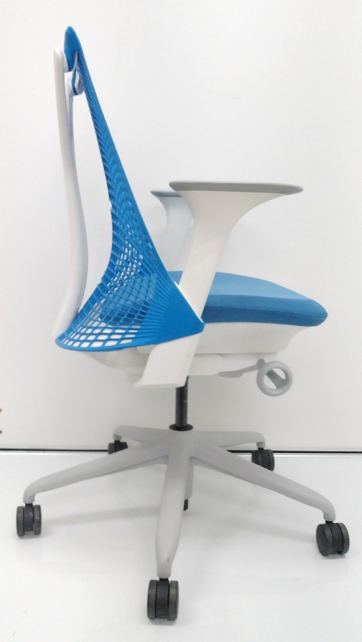 【展示品】Herman Miller  ハーマンミラー　セイルチェア 可動肘② 楽天市場】【中古】ハーマン・ミラー セイルチェア 可動肘（上下