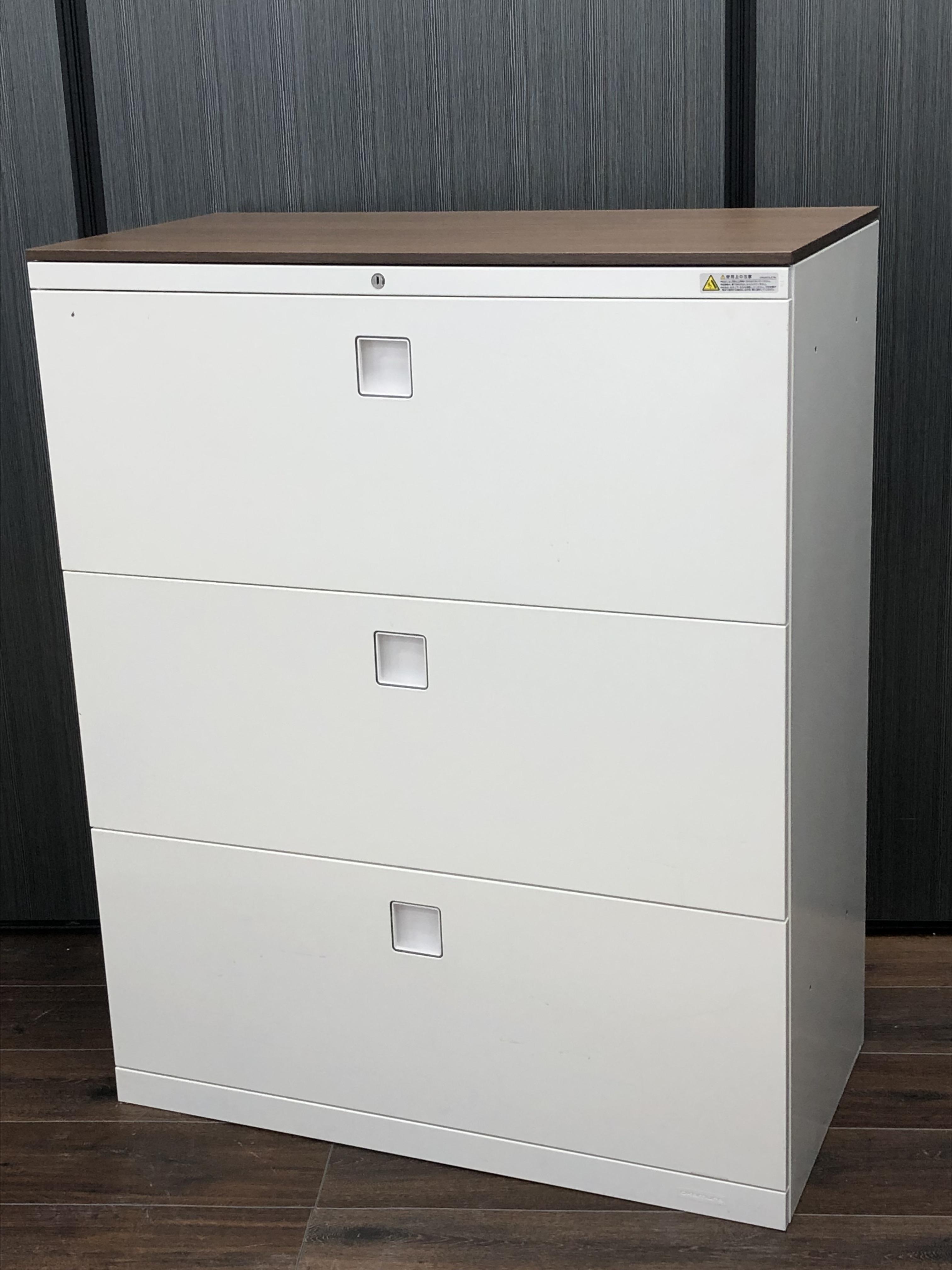 【中古】レクトライン オカムラ/okamura ローキャビネット／ラテラル 381774 - 中古オフィス家具ならオフィスバスターズ