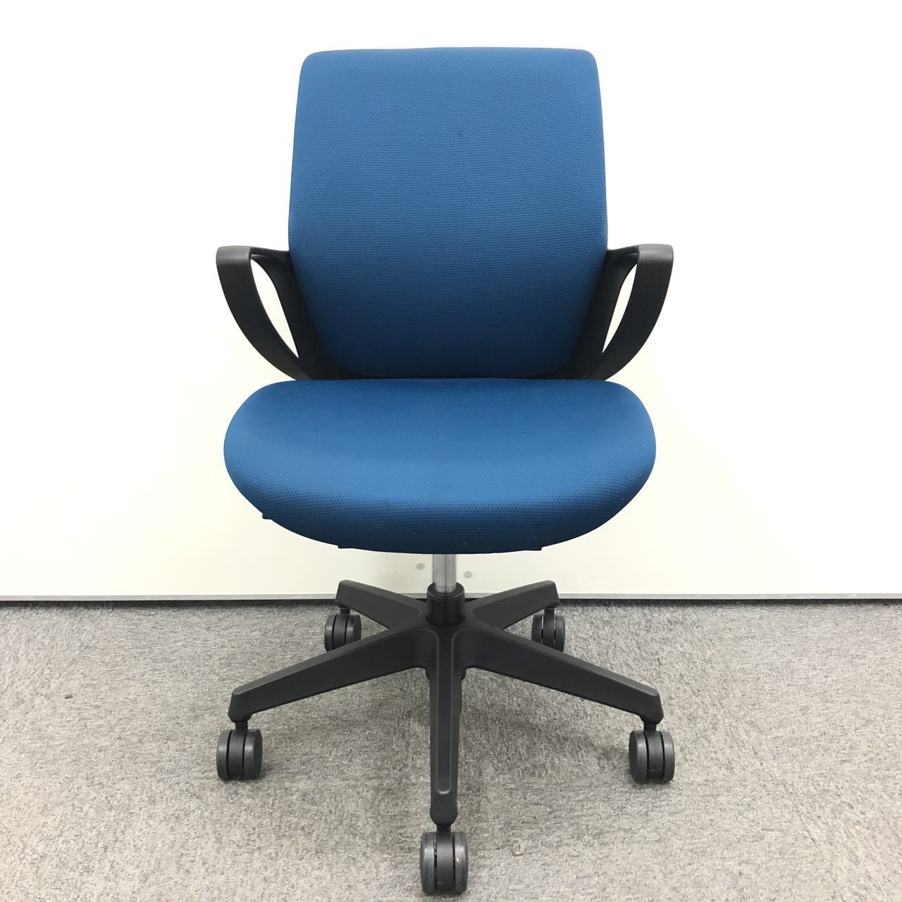 ピコラ picora オフィスチェア CR-G530　直接引取り歓迎※千葉 中古】ピコラ チェア CRS-G530E6 コクヨ/KOKUYO 肘付ローバック