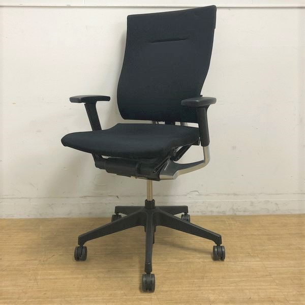 中古】スピーナチェア イトーキ/ITOKI 肘付ハイバックチェア