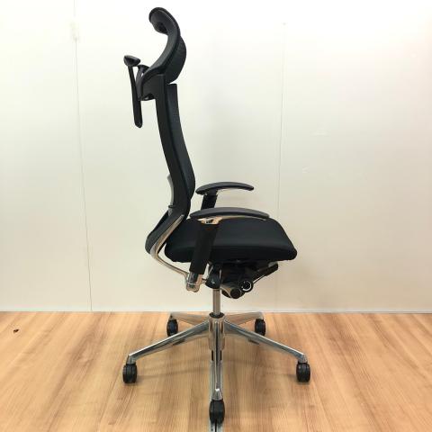 【中古】バロンチェア CP88BS FDF1 オカムラ/okamura 肘付ハイバックチェア 383595