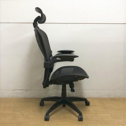 【中古】 BM-57 肘付ハイバックチェア 384695