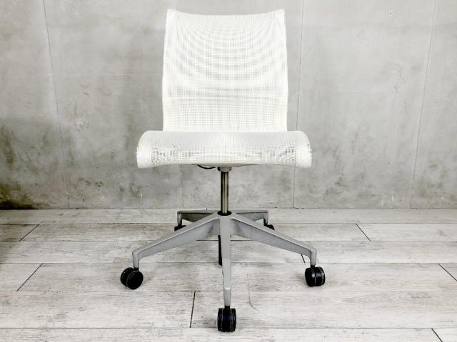 中古】セトゥーチェア Herman Miller/ハーマンミラー 肘無ミドルバック  