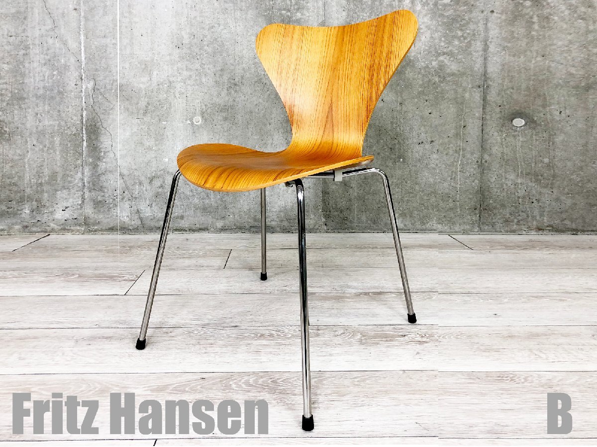 B）Fritz Hansen/フリッツハンセン　セブンチェア　ウォールナット　北欧　ヤコブセン
                        その他シリーズ
                                    中古
            