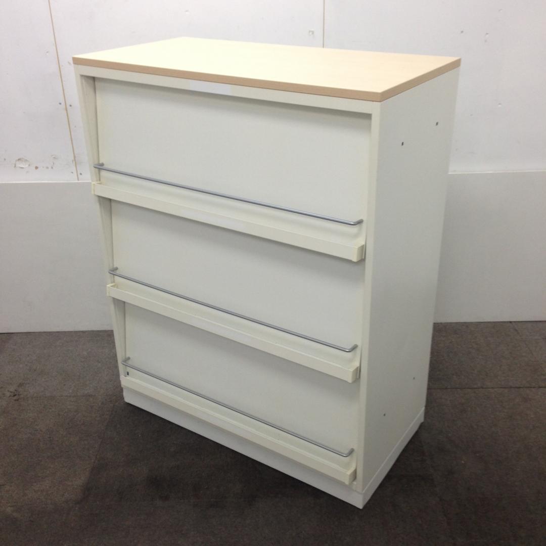 雑誌架　コクヨ　エディア　ナチュラル天板付きでおしゃれ　エントランス・待合室・リフレッシュルームなどにぜひ★
                        エディア
                                    中古
            