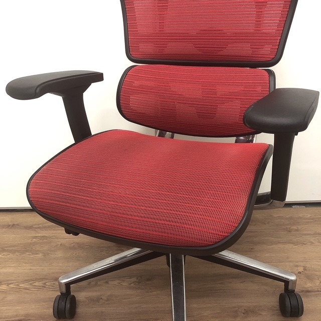 中古】ベーシック Ergohuman/エルゴヒューマン 肘付ハイバック
