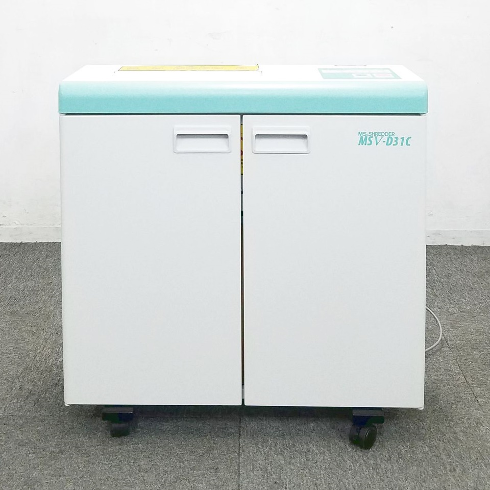 【KS】【オフィスの情報セキュリティ対策に！】■クロスカットシュレッダー　明光商会　MSV-D31C　■人気のスリムタイプ！
                        MSVシリーズ
                                    中古
            