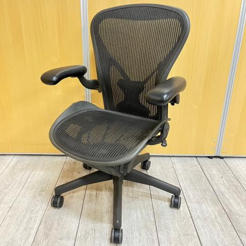 【中古】アーロンチェア（ポスチャー　フル装備） Herman Miller/ハーマンミラー 肘付ハイバックチェア 388517