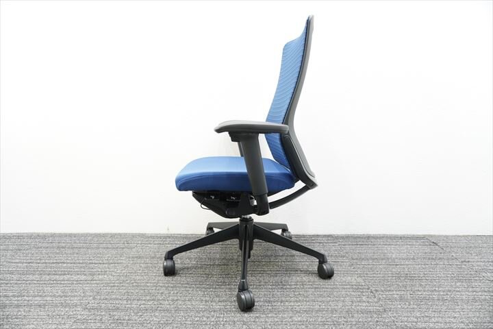 中古】コーラルチェア CQ85MR FSH3 オカムラ/okamura 肘付