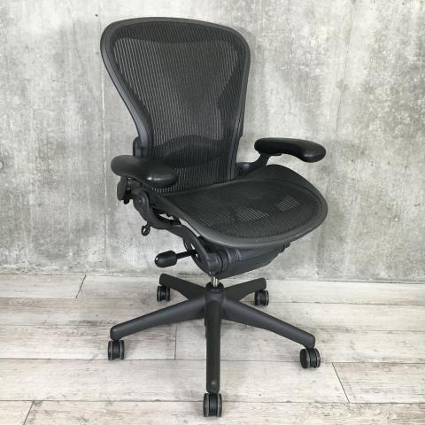 【中古】アーロンチェア Herman Miller/ハーマンミラー 肘付ハイバックチェア 388810