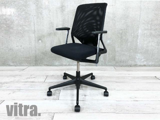 【中古】 vitra/ヴィトラ 肘付ハイバックチェア 389730