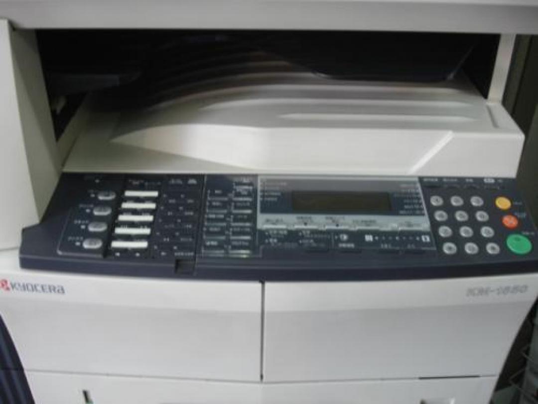 モノクロ複合機 プリンター　KM-1650 即使用OK 動作品☆コピー＆FAX＆プリンター☆KM-1650 中古 KM-1650 京セラ