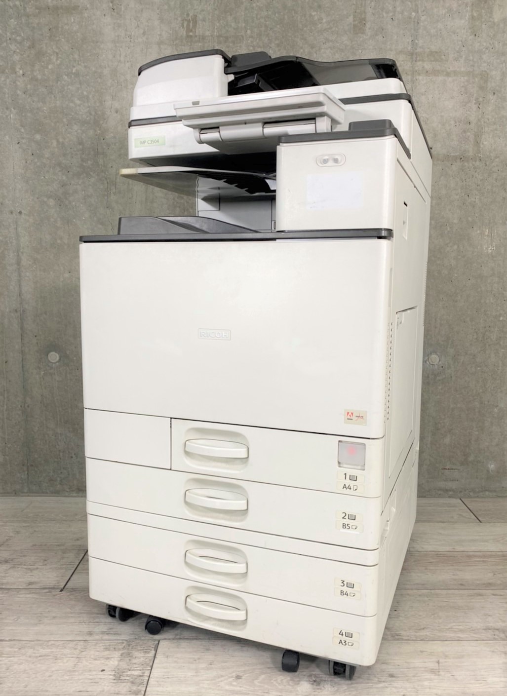 【中古】imagio MP MPC3504 リコー/RICOH カラー複合機(コピー機) 390203 - 中古オフィス家具ならオフィスバスターズ