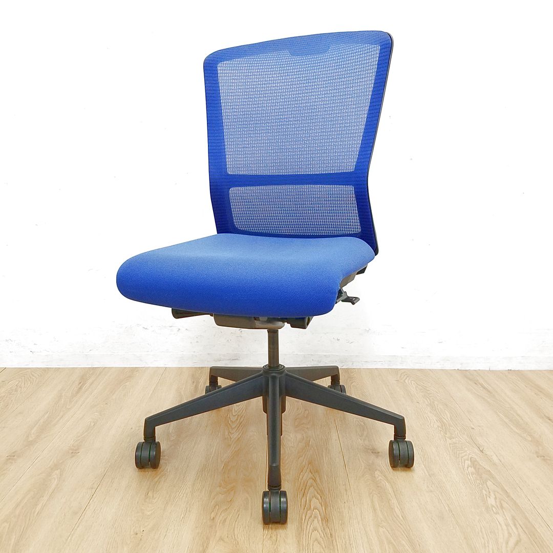 【爽やかなブルーメッシュ！】◆ウチダ　エルフィチェア　ハイバック【UCHIDA　Elfie】
                        エルフィ
                                    中古
            