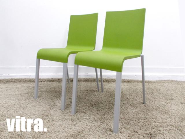 1年保証』 【2脚セット】Vitra 03 ヴィトラ ゼロスリー グレー - 椅子 