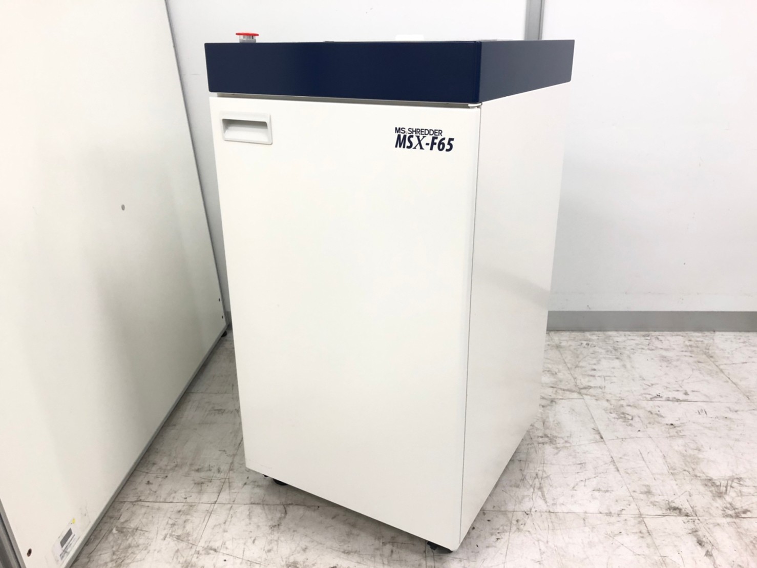 【パワフル！MAX65枚細断！】■明光商会製　ｵﾌｨｽシュレッダー　MSX-F65　■様々な要望に応える高機能万能モデル！
                        MSXシリーズ
                                    中古
            