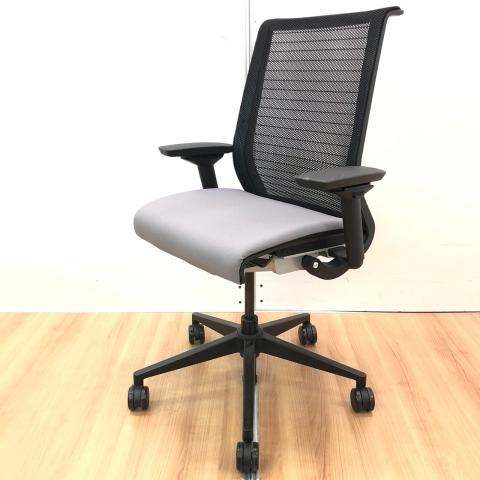 【中古】シンクチェア（2014年以前モデル） Steelcase/スチールケース 肘付ハイバックチェア 392118