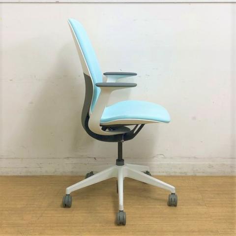 中古】SILQ Steelcase/スチールケース 肘付ハイバックチェア 393122